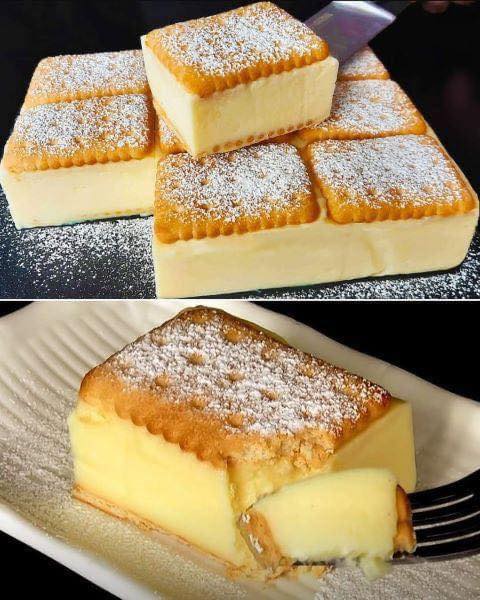 Tuile De Grand Mère Gâteau Biscuit à La Crème Anglaise Mets Ta Toque 