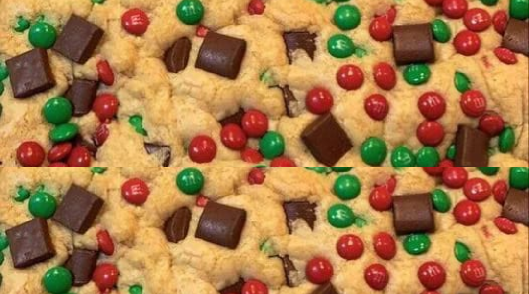 Les Barres de Biscuits aux M&M de Noël : Un Délice Festif – Mets Ta Toque